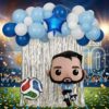 Set Globos Decorativo De Messi  Cumpleaños