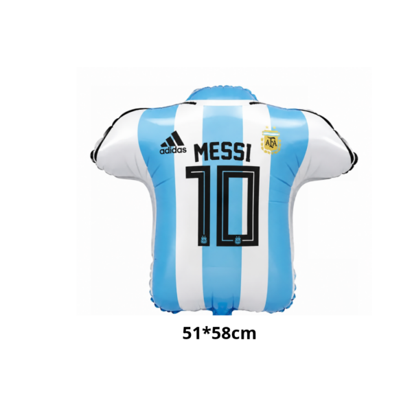 Set Globos Decorativo De Messi  Cumpleaños