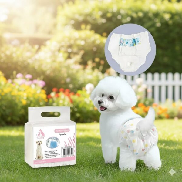 Pañal para perros ideal para tu mascota