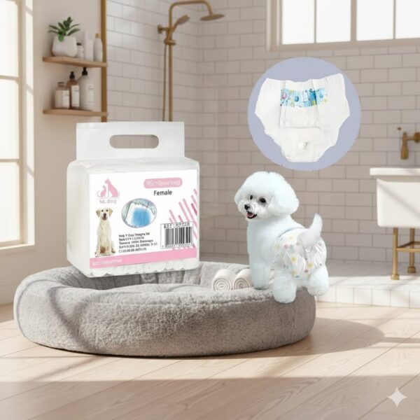Pañal para perros ideal para tu mascota