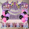 Decoración K-pop Globos Disco Cumpleaños