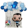 Set Globos Decorativo De Messi  Cumpleaños