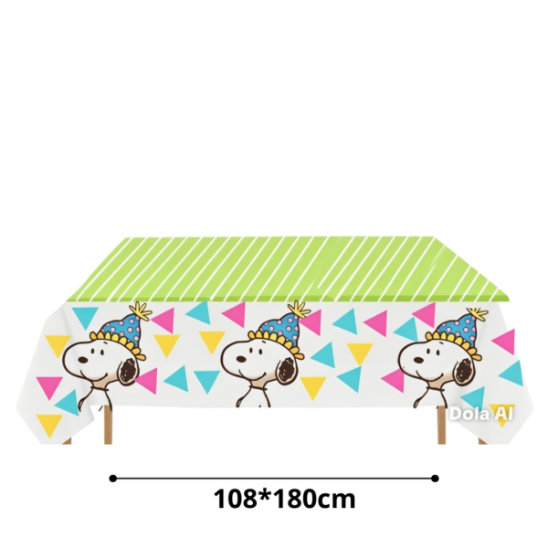Set Cotillon Decorativo  Snoopy  Para Cumpleaños