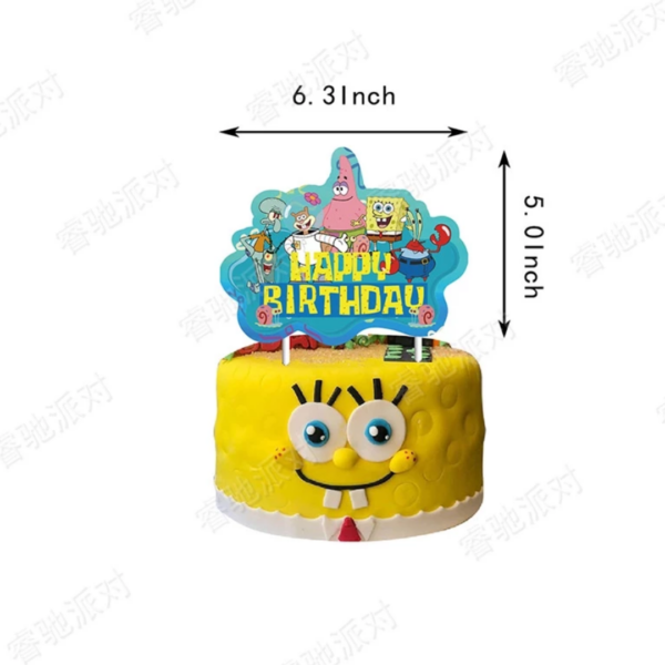 Set Decorativo Globos Bob Esponja