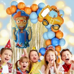 Set Decorativo Globos Blippi Cumpleaños