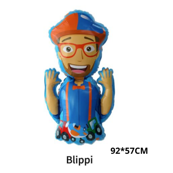 Set Decorativo Globos Blippi Cumpleaños