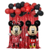 Set De Decorativo Globos De Minni y Micky  Mouse Cumpleaños