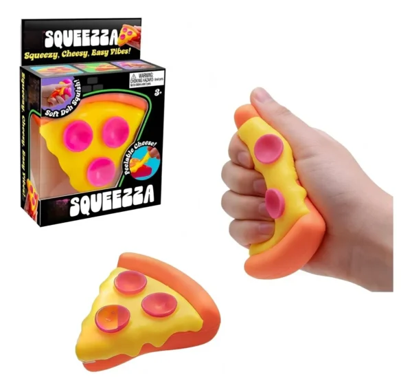 D_NQ_NP_2X_620225-CBT108511812394_032026-F Squishy Con Forma De Pizza Juguete Antiestrés Para Niños