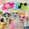 Set Globos Decorativo De Las Chicas Superpodorosas