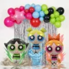 Set Globos Decorativo De Las Chicas Superpodorosas