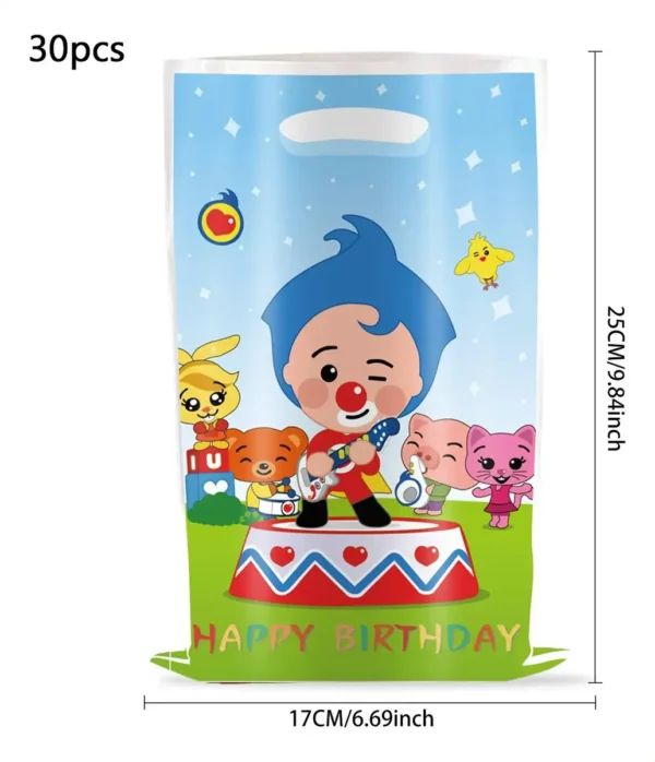 Bolsas De Dulces de Plim Plim Cumpleaños
