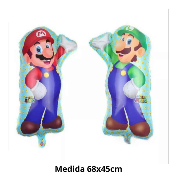Se De Globos Descorativo Super Mario y sus Amigos