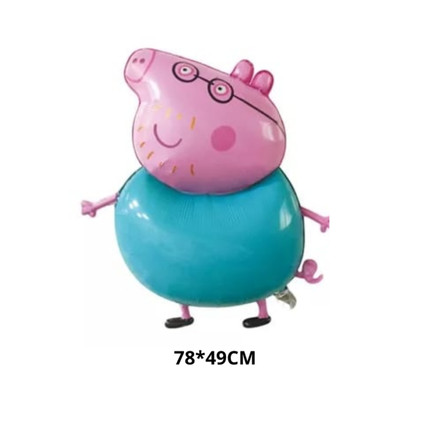 Set Decorativo Globos Familia Peppa Pig Cumpleaños