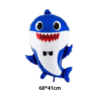 Set Decorativo Globos Baby Shark Cumpleaños