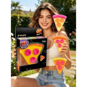 Squishy Con Forma De Pizza Juguete Antiestrés Para Niños