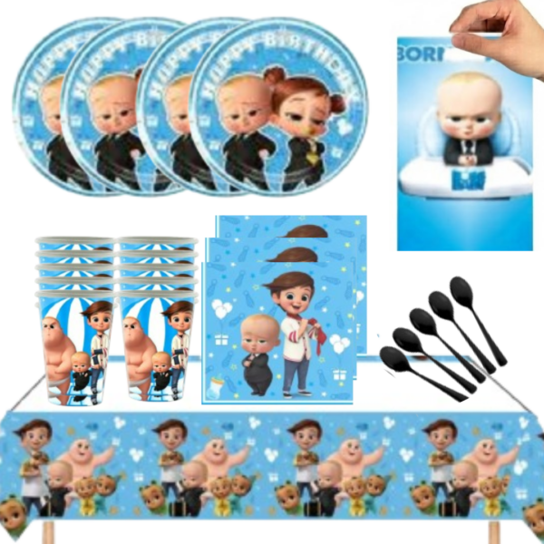 Cotillon Decorativo Jefe en Pañales