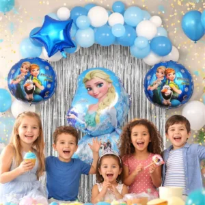 Set Decorativo Globos De Fronze Cumpleaños