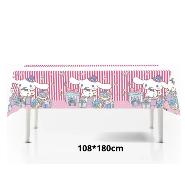 Mantel Decorativo Cumpleaños Cinnamoroll
