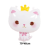 Set Decorativo Globos Gaby Casa de Muñeca con Gato