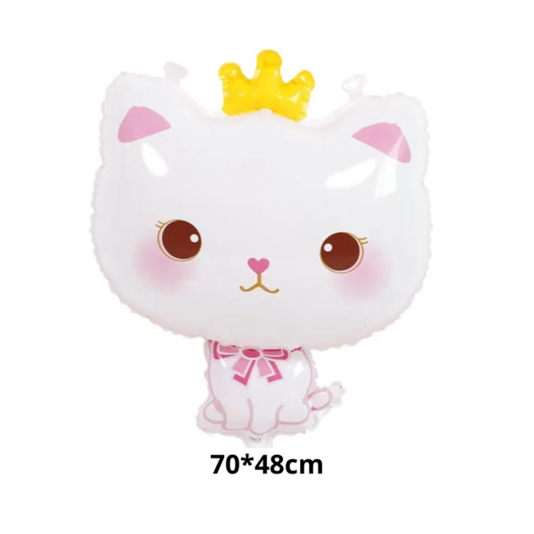 Set Decorativo Globos Gaby Casa de Muñeca con Gato