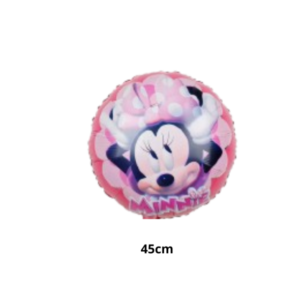 Set Decorativo Globos De Minni Mouse Cumpleaños