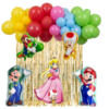Se De Globos Descorativo Super Mario y sus Amigos