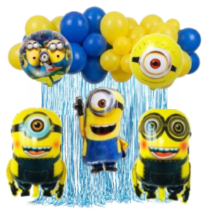 Set Globos Decorativo  Minions