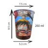 Set de 10 Vasos Desechables One Piece