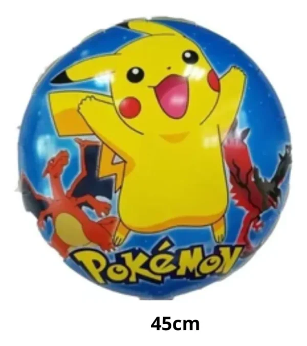 Set Globos Decorativo Pikachu Cumpleaños