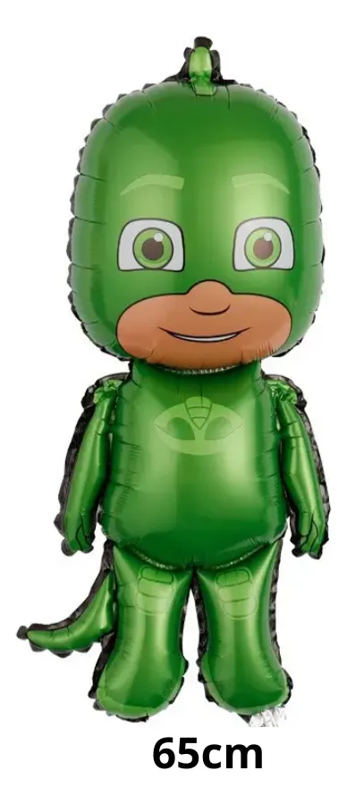 Set Decorativo Globos De Pj Masks Cumpleaños
