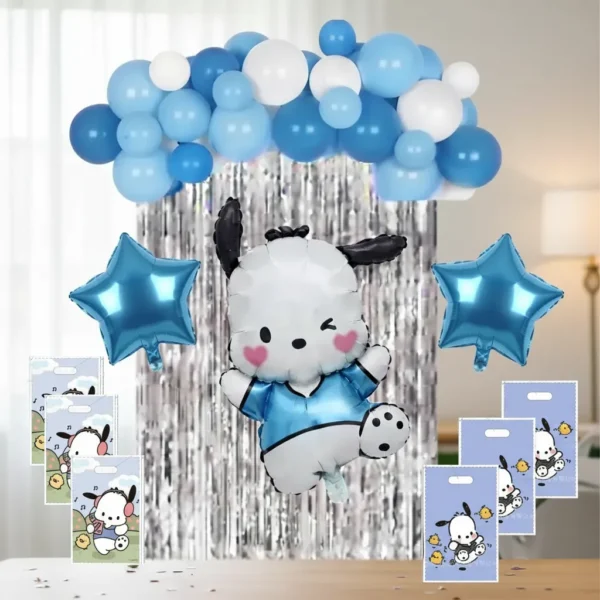 Pack Globos Decorativo Pochaco Bolsitas Dulcera Cumepleaños