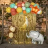 Set Decorativo Globos Safari Cumpleaños