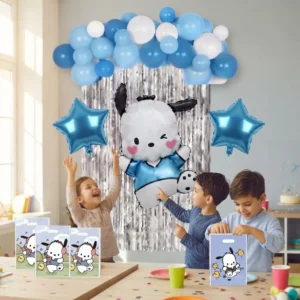 Pack Globos Decorativo Pochaco Bolsitas Dulcera Cumepleaños