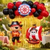 Set Globos Decorativo De Pirata Marino Cumpleaños