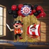 Set Globos Decorativo De Pirata Marino Cumpleaños
