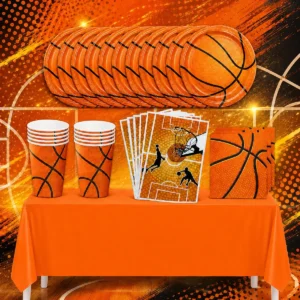 Pack Cotillón Decorativo Basketball Cumpleaños ( Mod  2)