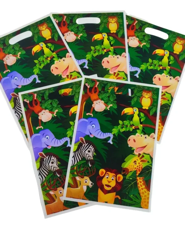 Bolsas De Dulces Animales de la Selva Fiesta