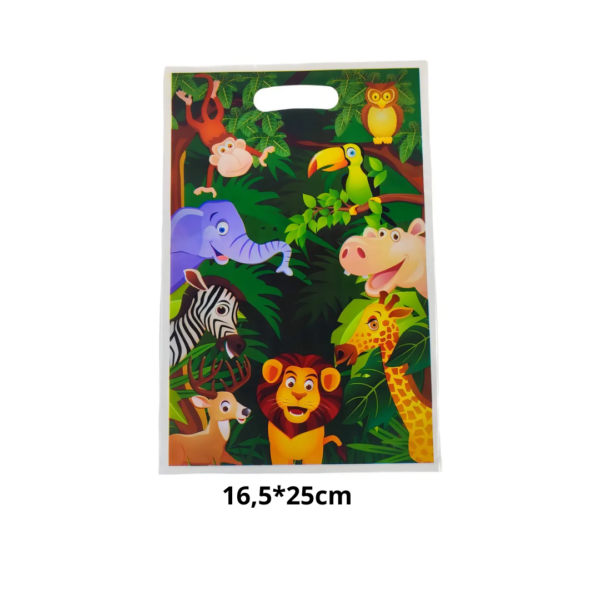 Pack Cotillon Animales de la Selva Cumpleaños (Mod 2)