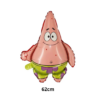 Set 3 Globos Metalizados Bob Esponja Y Patricio Caracol