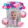 Set Decorativo Globos Bebe Llorones Para Cumpleaños