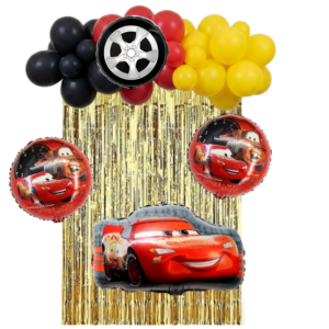 Diseño sin título (69) Set Globos Cars Decoración Cumpleaños