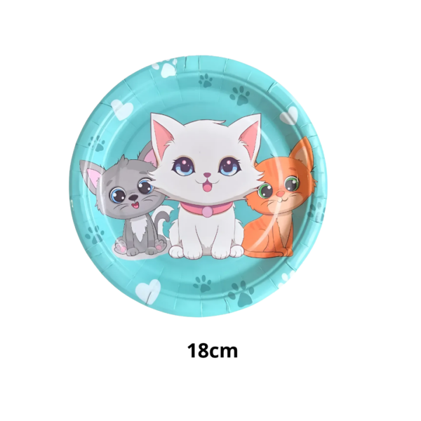 Pack De Cotillón Gatitos Patitas Mascota Cumpleaños
