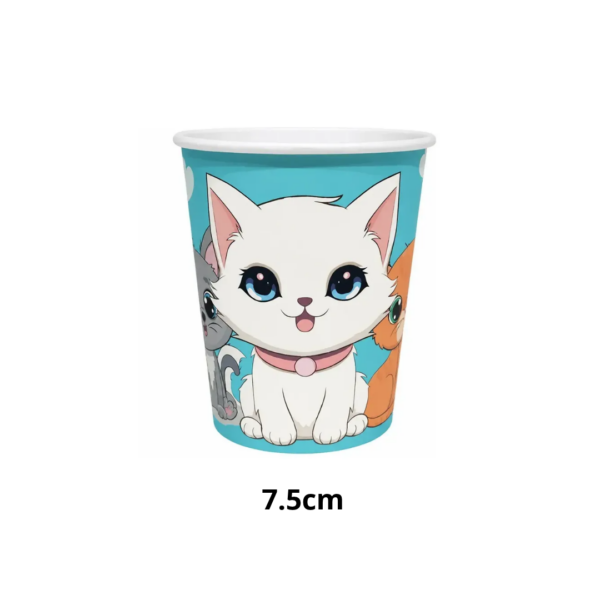 Pack De Cotillón Gatitos Patitas Mascota Cumpleaños