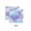 Pack De Cotillón Sirenita Para 10 Niñas Cumpleaños