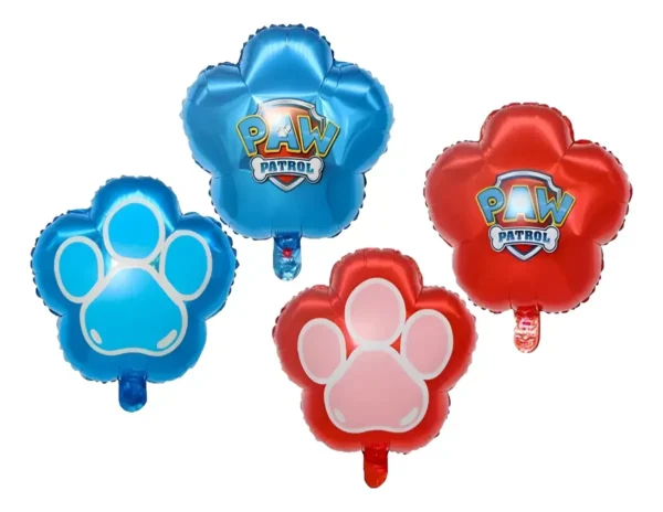 Set De Globos Decorativos Paw Patrol Para Cumpleaños