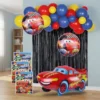 Pack Globos Decorativo Cars Bolsitas Dulcera Cumpleaños