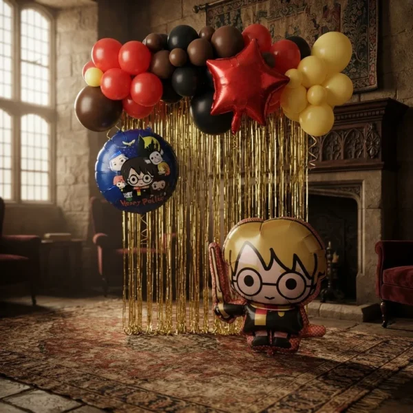 Set Globos Harry Potter De Cumpleaños