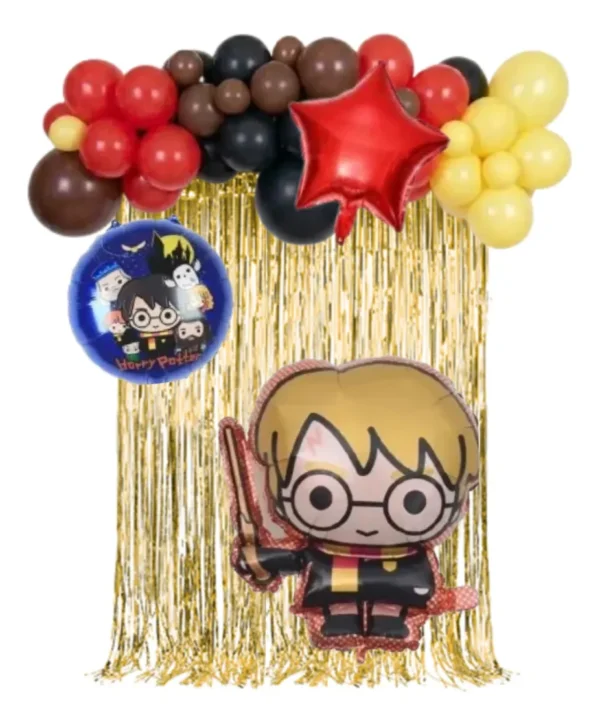Set Globos Harry Potter De Cumpleaños