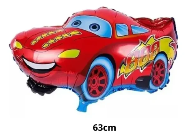 Pack Globos Decorativo Cars Bolsitas Dulcera Cumpleaños